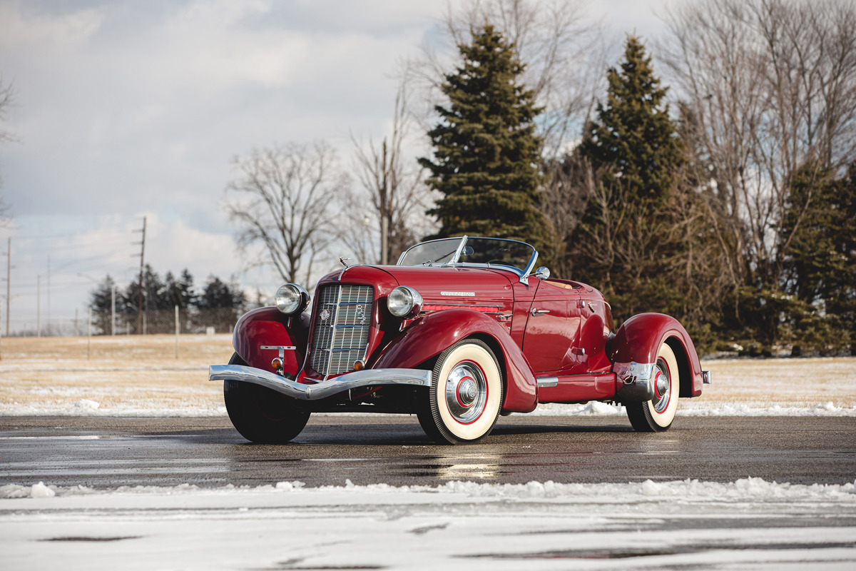 1936 Auburn Boattail Speedster Replica offered at RM’s Palm Beach online auction 2020