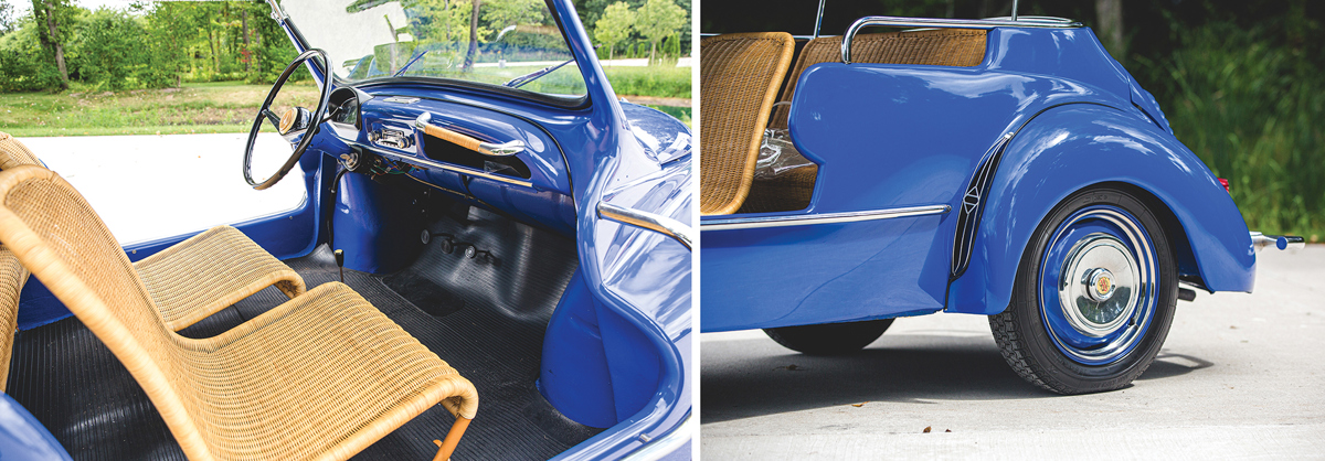 1961 Renault 4CV Jolly by Ghia offered at RM Sotheby's The Elkhart Collection live auction 2020