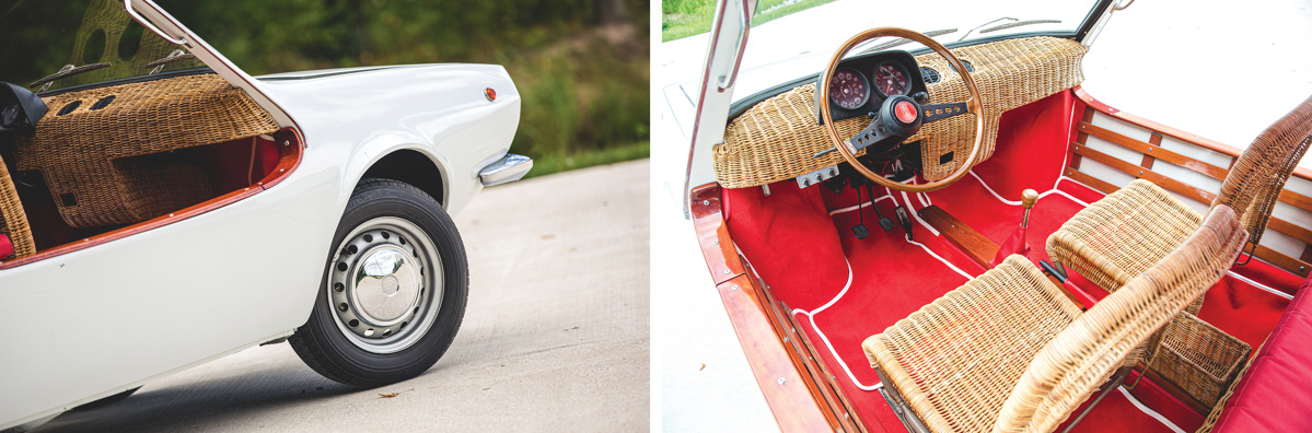 1970 Fiat 850 Spiaggetta by Michelotti offered at RM Sotheby's The Elkhart Collection live auction 2020