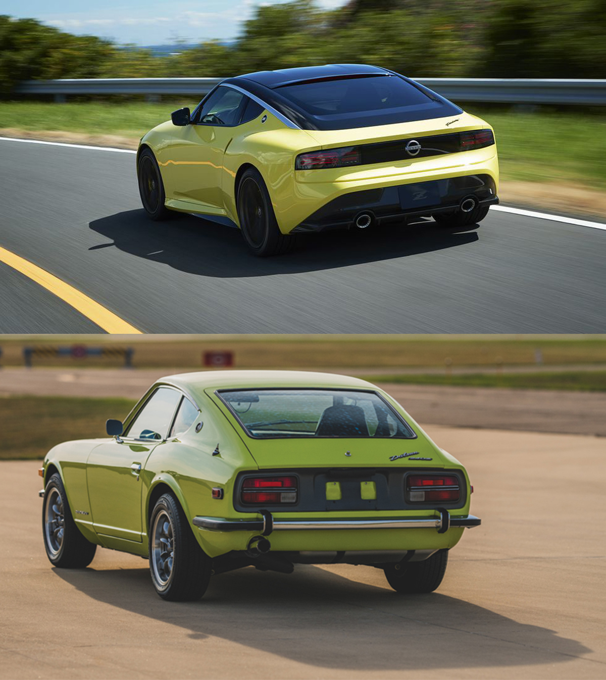Rear of 1972 Datsun 240Z offered at RM Sotheby's The Elkhart Collection live auction 2020