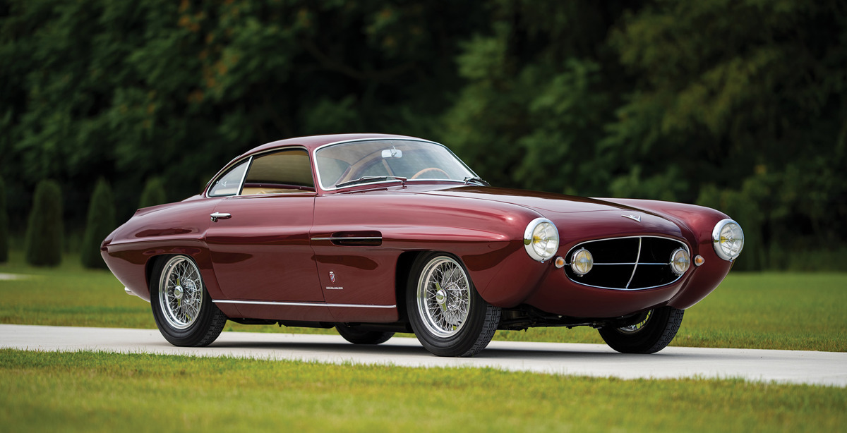 1953 Fiat 8V Supersonic by Ghia offered at RM Sotheby's The Elkhart Collection live auction 2020