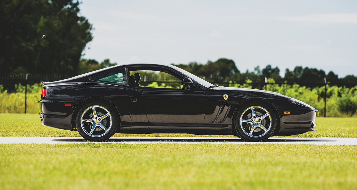 1998 Ferrari 550 Maranello offered at RM Sotheby's The Elkhart Collection live auction 2020