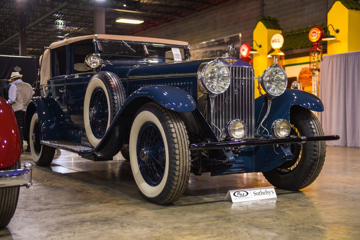 1928 Hispano-Suiza H6B Cabriolet de Ville by Hibbard & Darrin offered at RM Sotheby’s The Guyton Collection live auction 2019