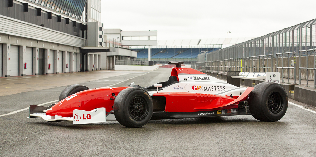 Nigel Mansell's 2005 Reynard 2KI Grand Prix Masters Car offered at RM Sotheby's Monaco live auction 2022