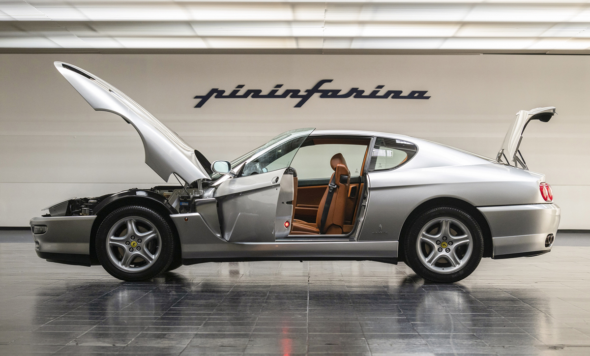 Sergio Pininfarina’s 1995 Ferrari 456 GT offered in RM Sotheby’s Monaco live auction 2022