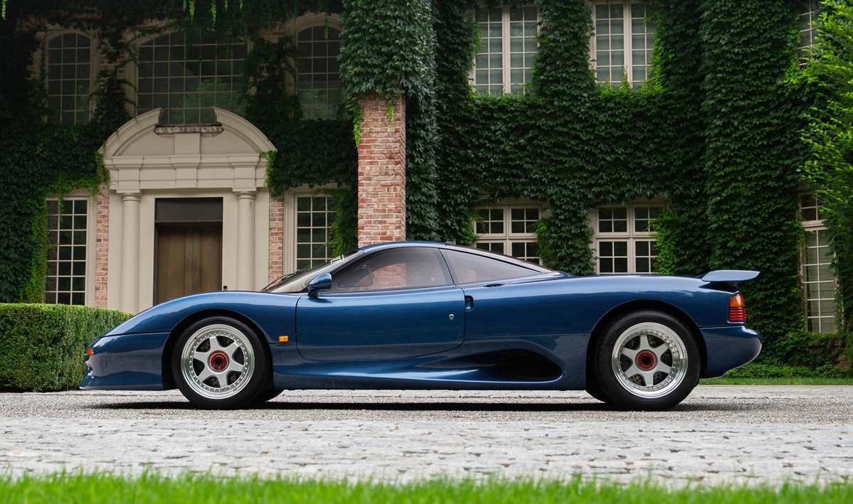 Side of 1991 Jaguar XJR-15 Offered at RM Sotheby's Monterey Live Auction 2021