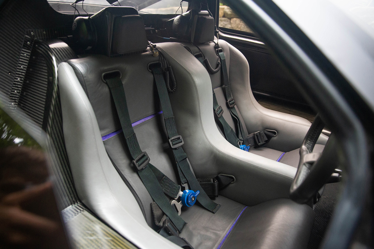 Seats of 1991 Jaguar XJR-15 Offered at RM Sotheby's Monterey Live Auction 2021