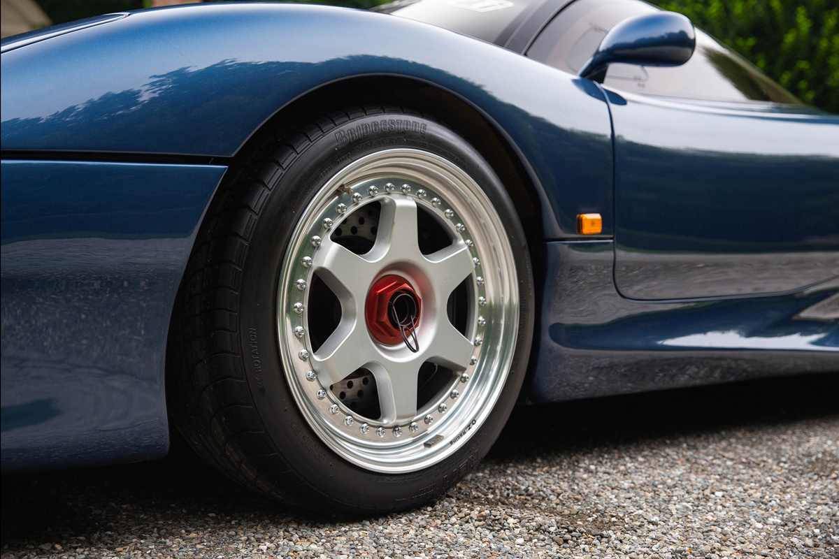 Wheel of 1991 Jaguar XJR-15 Offered at RM Sotheby's Monterey Live Auction 2021