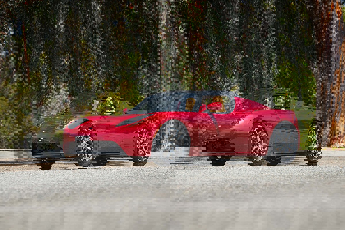 2010 Tesla Roadster R80 3.0 offered at RM Sotheby’s Monterey live auction 2022