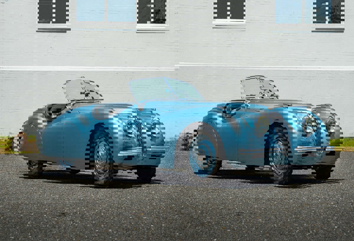 1950 Jaguar XK 120 Roadster offered at RM Sotheby’s Monterey live auction 2022