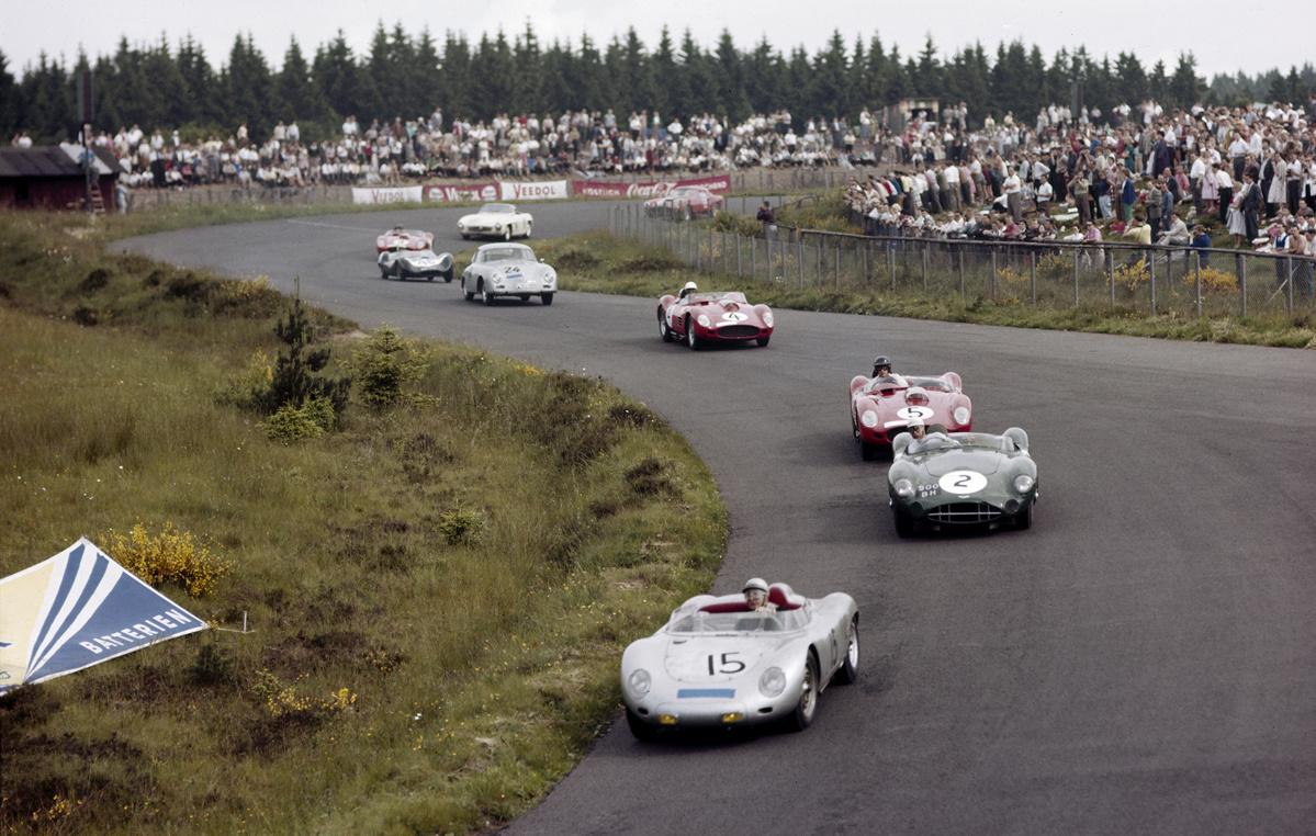 1959 Porsche 718 RSK Werks Spyder offered at RM Sotheby's Monterey live auction 2022 at Nürburgring 1000 km