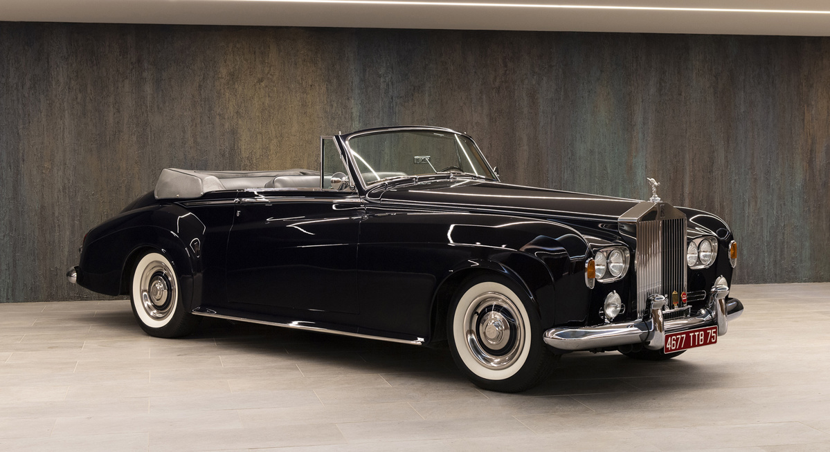 1963 Rolls-Royce Silver Cloud III Drophead Coupé Adaptation by H.J. Mulliner offered at RM Sotheby's A Passion For Elegance