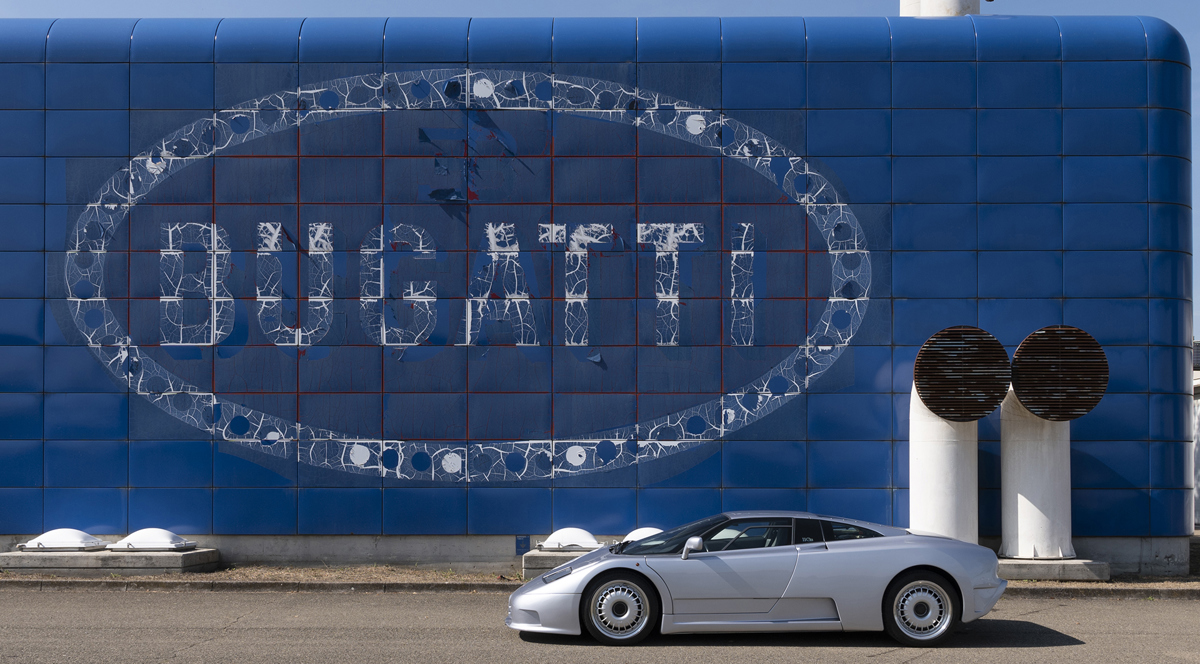 1994 Bugatti EB110 GT offered at RM Sotheby's Paris Live Collector Car Auction 2022